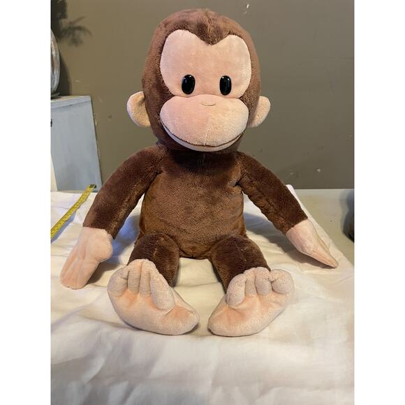 CURIOUS GEORGE Monkey 16" Plush Stuffed Animal Toy Russ 0808 - Picture 1 of 7